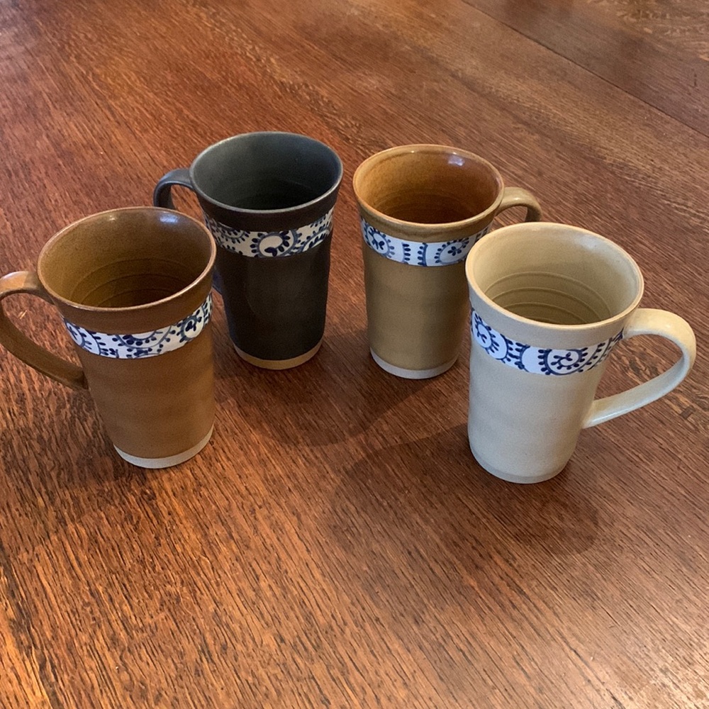 Tannex Stone Mugs, Set of Four